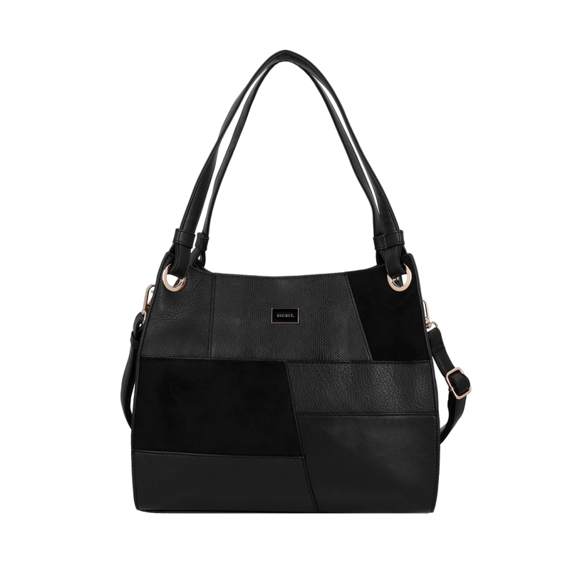 CARTERA DE HOMBRO SECRET CRACOVIA ST6 L NEGRO - 1