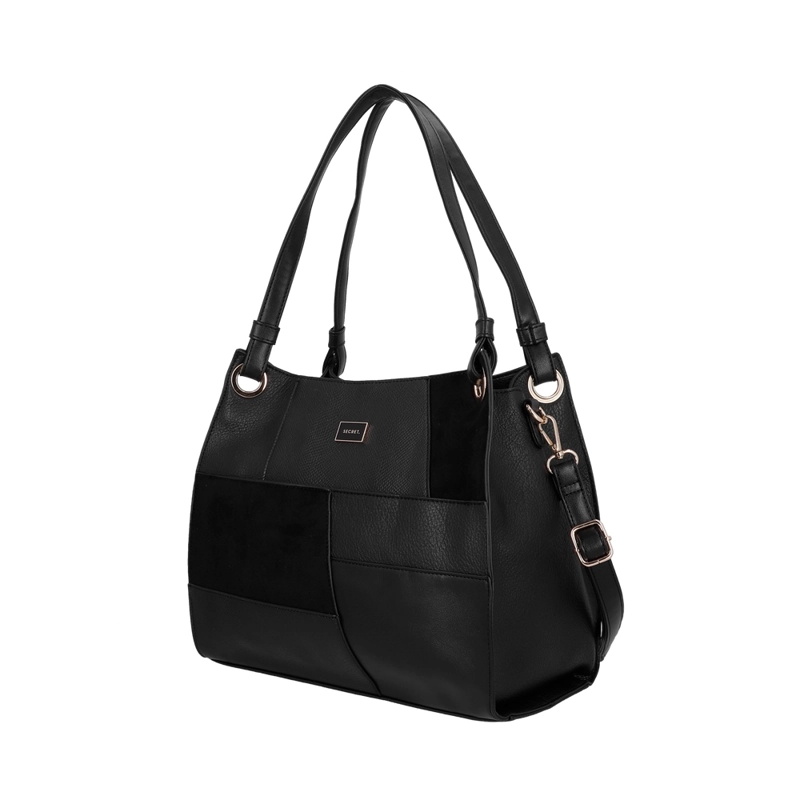 CARTERA DE HOMBRO SECRET CRACOVIA ST6 L NEGRO - 2