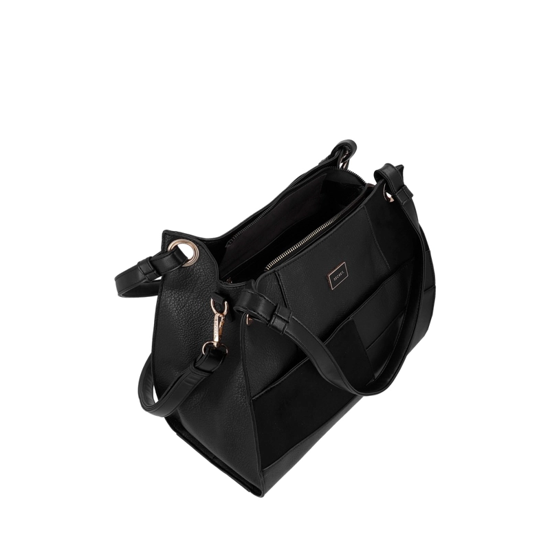CARTERA DE HOMBRO SECRET CRACOVIA ST6 L NEGRO - 4