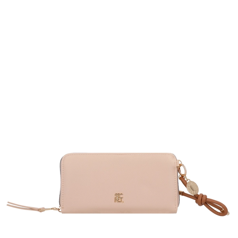 BILLETERA DE MUJER SECRET KANSAS SC7 EXTRA GRANDE ROSADA - 1