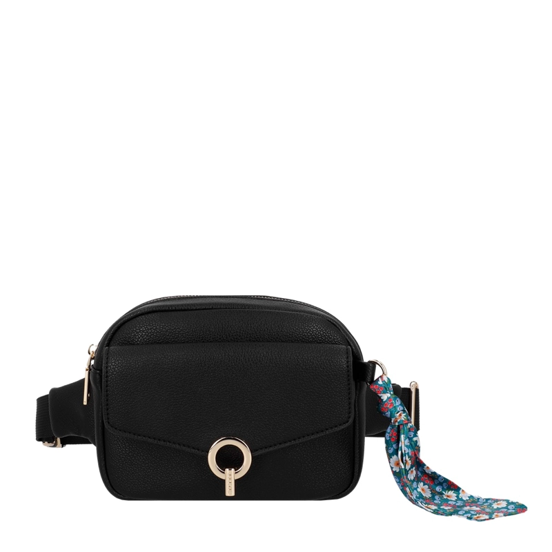 BANANO DE MUJER SECRET BERGEN SC7 GRANDE NEGRO - 1