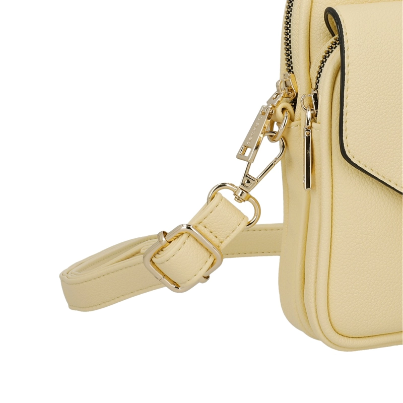 PORTACELULAR DE MUJER SECRET BERGEN SC7 GRANDE AMARILLO - 5