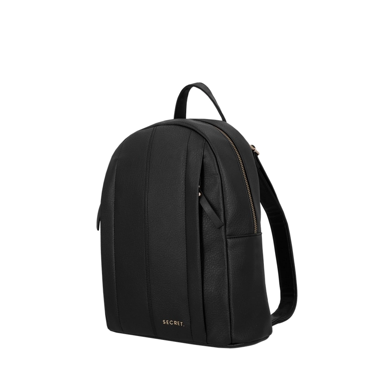MOCHILA DE MUJER SECRET ALBURY SC7 MEDIANA NEGRA - 2