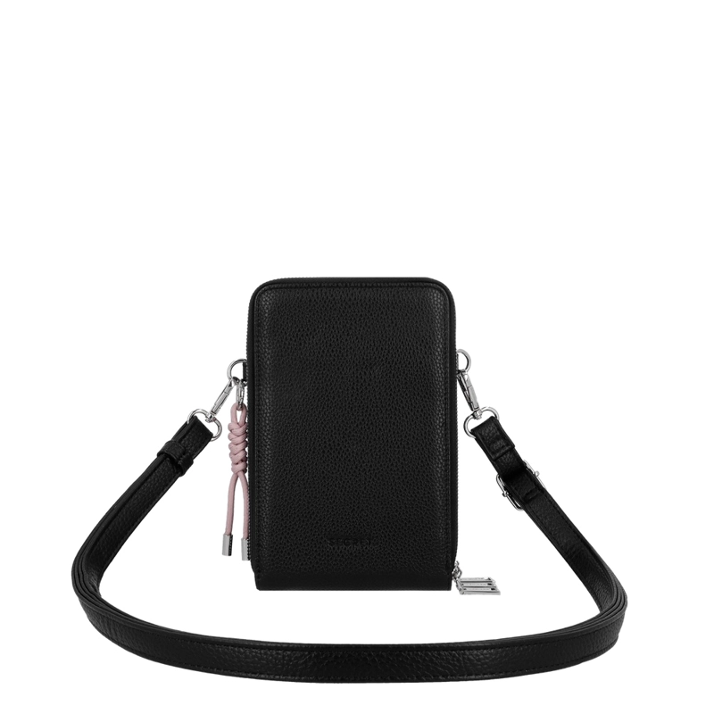 PORTACELULAR DE MUJER SECRET IBIZA SC7 EXTRA GRANDE NEGRO - 3