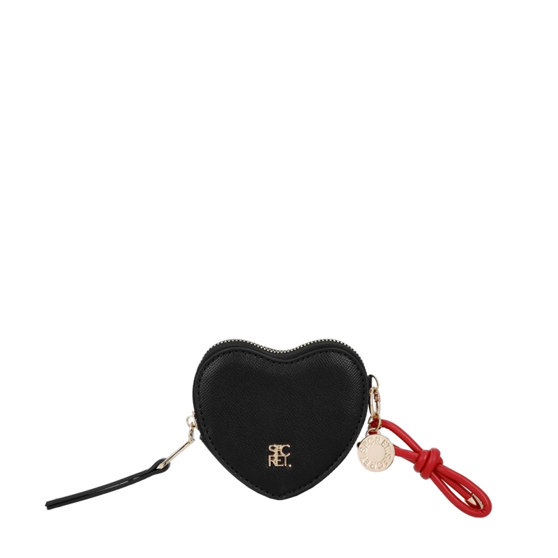 MONEDERO DE MUJER SECRET KANSAS SC7 GRANDE NEGRO - 1