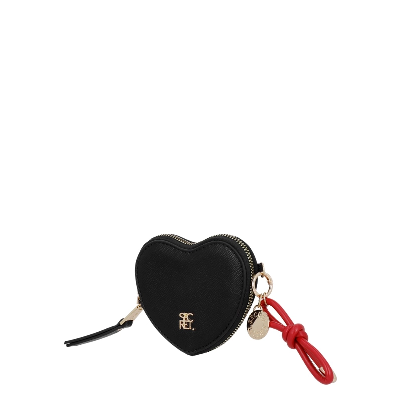 MONEDERO DE MUJER SECRET KANSAS SC7 GRANDE NEGRO - 2