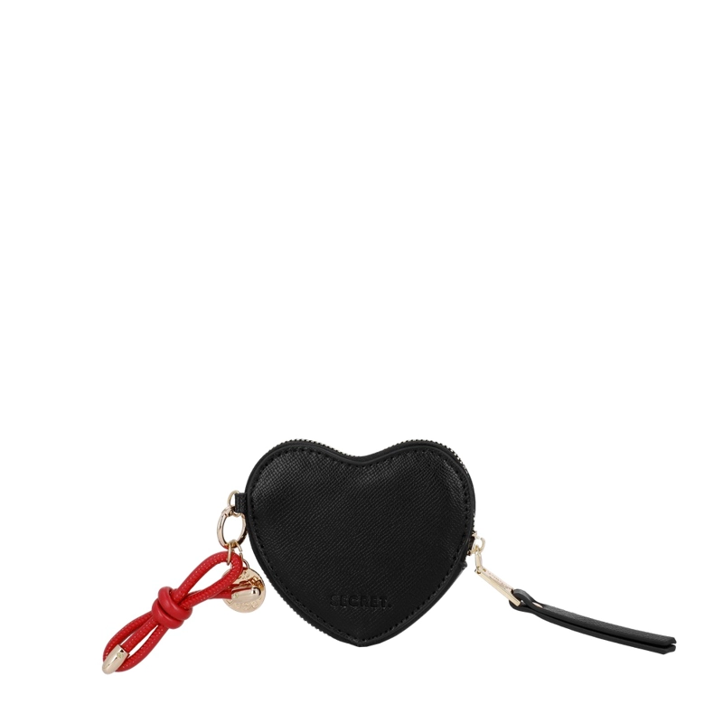 MONEDERO DE MUJER SECRET KANSAS SC7 GRANDE NEGRO - 3