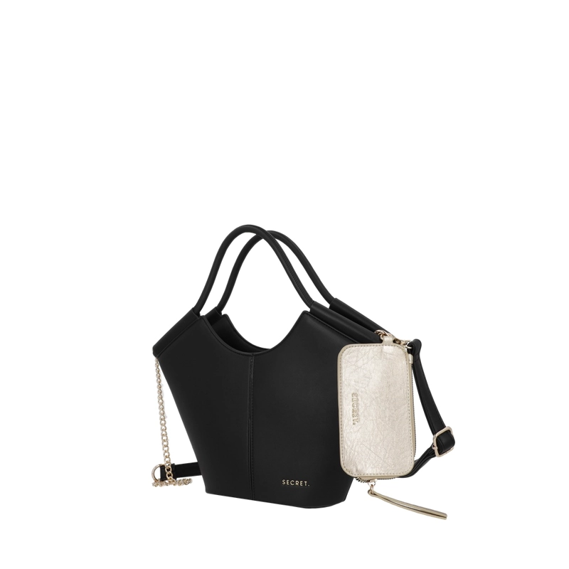 CARTERA BANDOLERA SECRET MALAGA SC7 MEDIANA NEGRA - 2