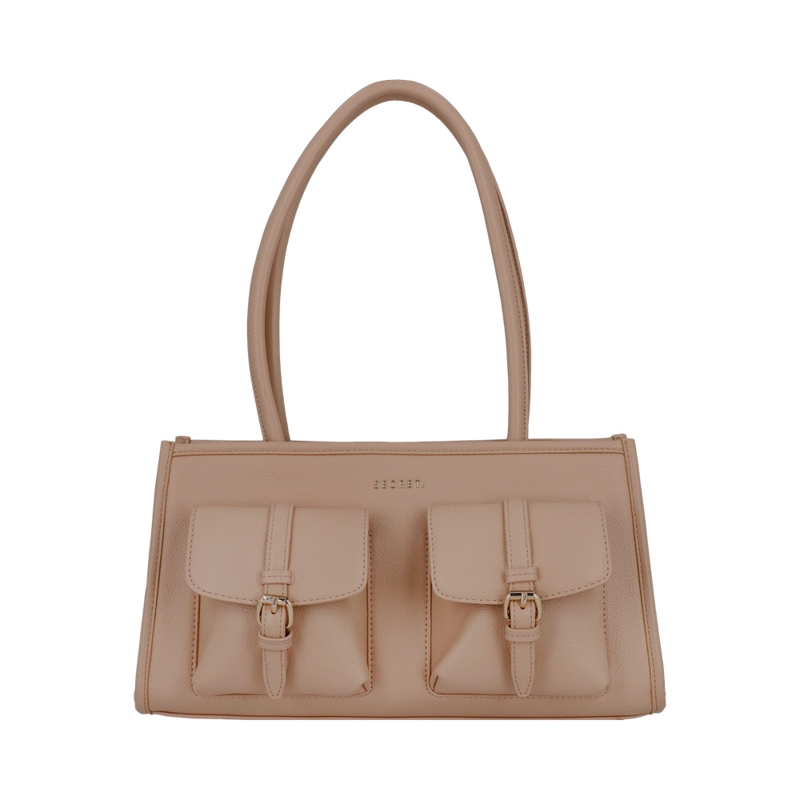 CARTERA DE HOMBRO SECRET PORTUGAL SC7 GRANDE BEIGE - 1