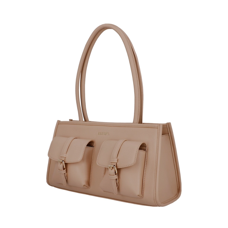 CARTERA DE HOMBRO SECRET PORTUGAL SC7 GRANDE BEIGE - 2