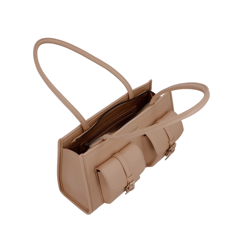 CARTERA DE HOMBRO SECRET PORTUGAL SC7 GRANDE BEIGE - 4