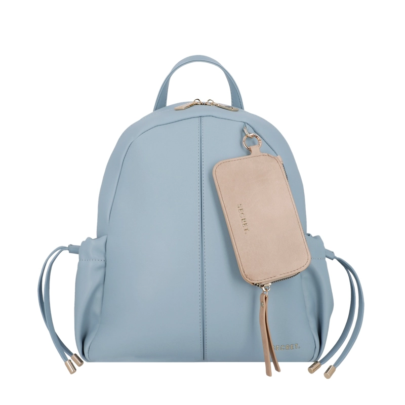 MOCHILA DE MUJER SECRET MALAGA SC7 GRANDE CELESTE - 1