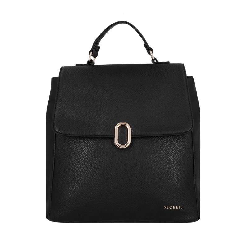 MOCHILA DE MUJER SECRET SOFIA SC7 GRANDE NEGRA - 1