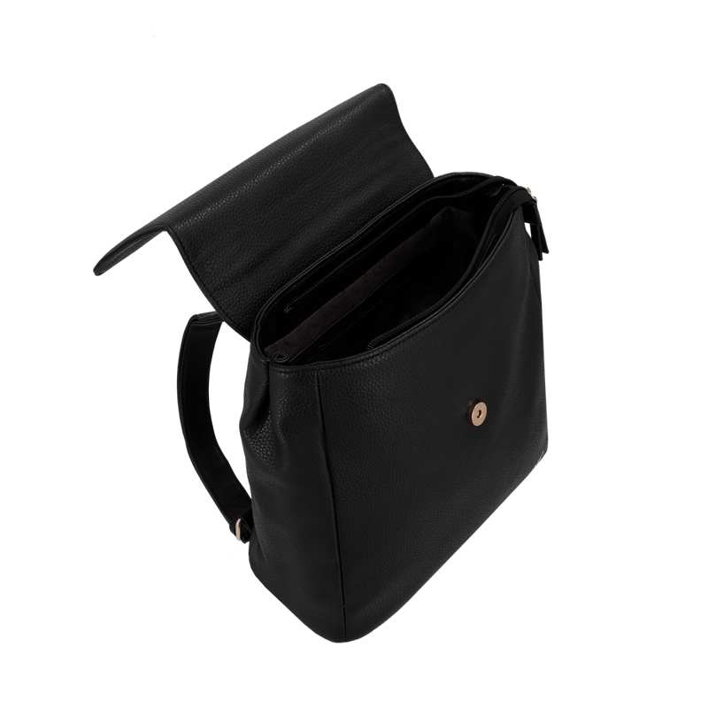 MOCHILA DE MUJER SECRET SOFIA SC7 GRANDE NEGRA - 4