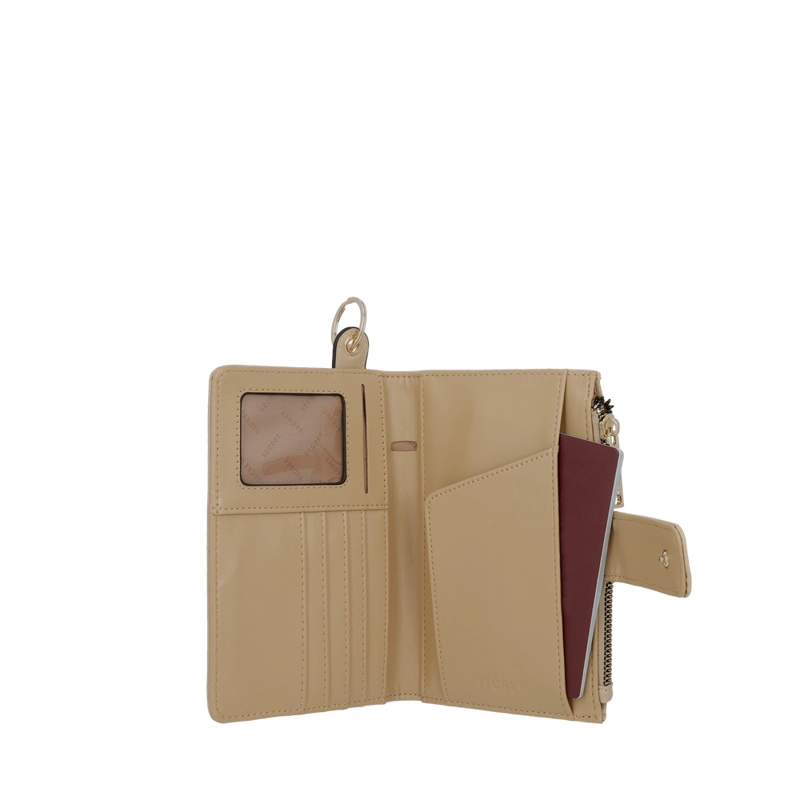 PORTADOCUMENTO DE MUJER SECRET OSAKA SC7 GRANDE BEIGE - 5