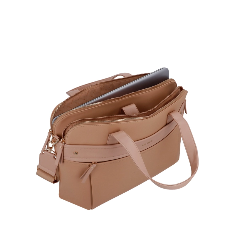 CARTERA PORTA LAPTOP 16' SECRET LONDRES SC7 GRANDE BEIGE - 4