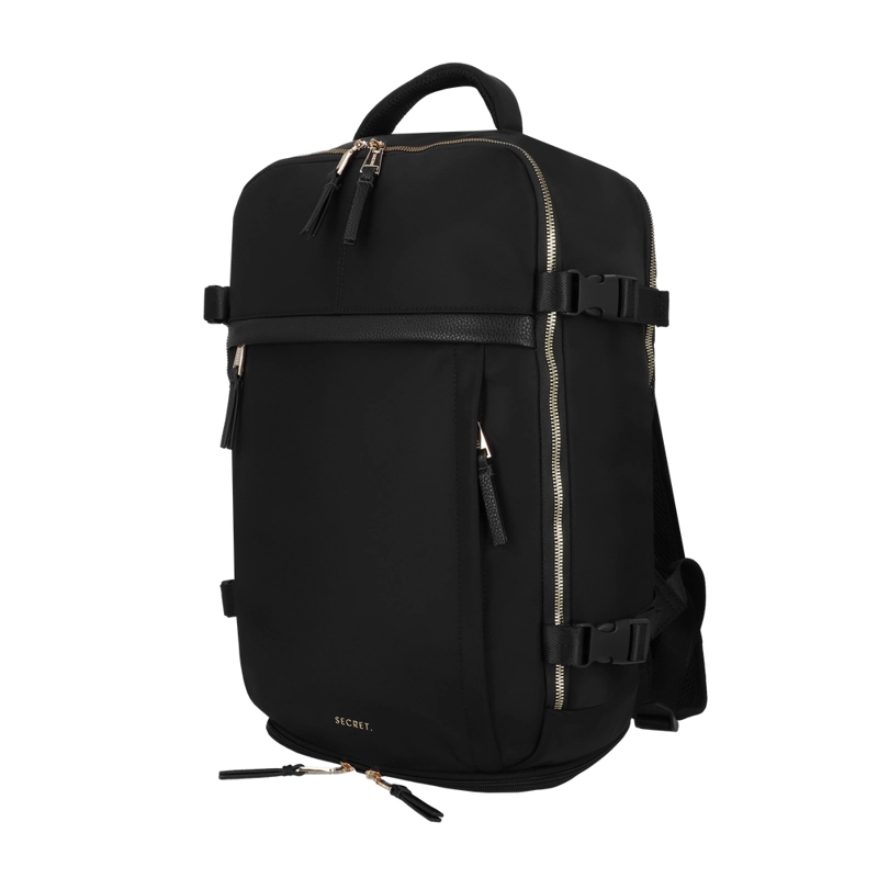MOCHILA DE VIAJE 16' SECRET OXFORD SC7 EXTRA GRANDE NEGRA - 2