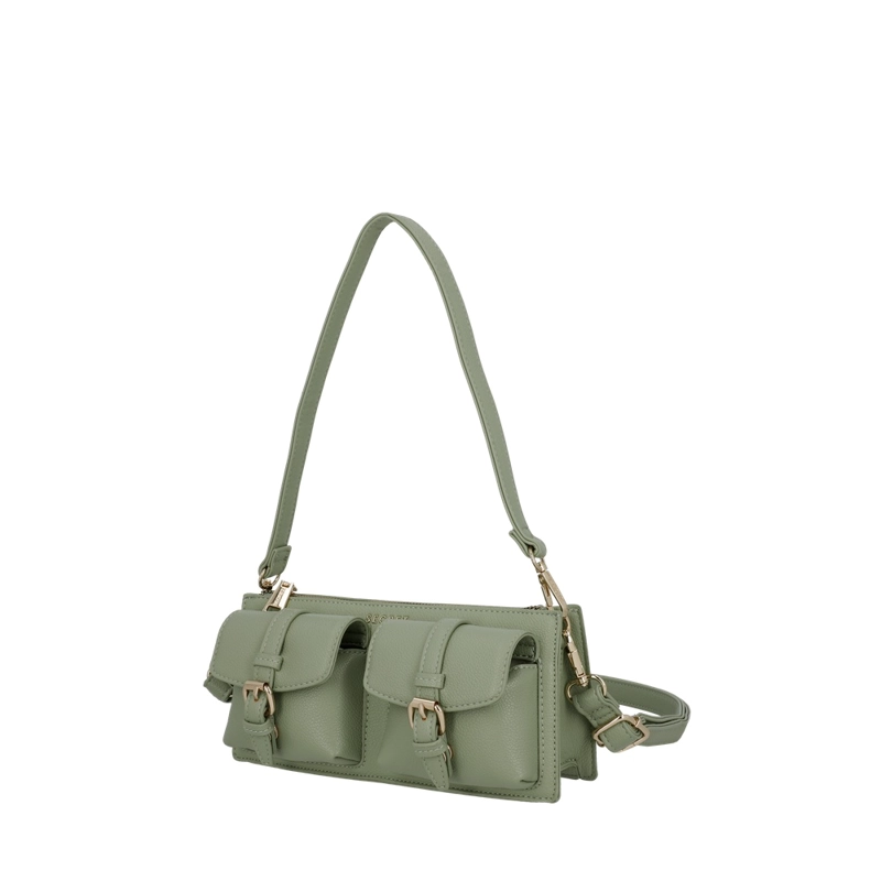 CARTERA BANDOLERA SECRET PORTUGAL SC7 MINI VERDE PASTEL - 2