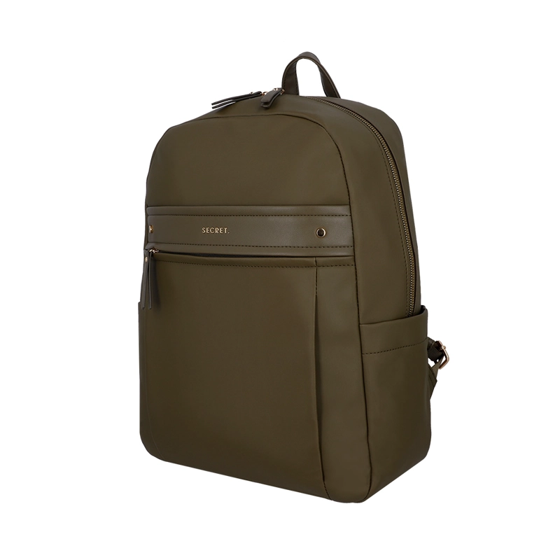 MOCHILA DE MUJER SECRET LONDRES SC7 GRANDE VERDE OLIVA - 2