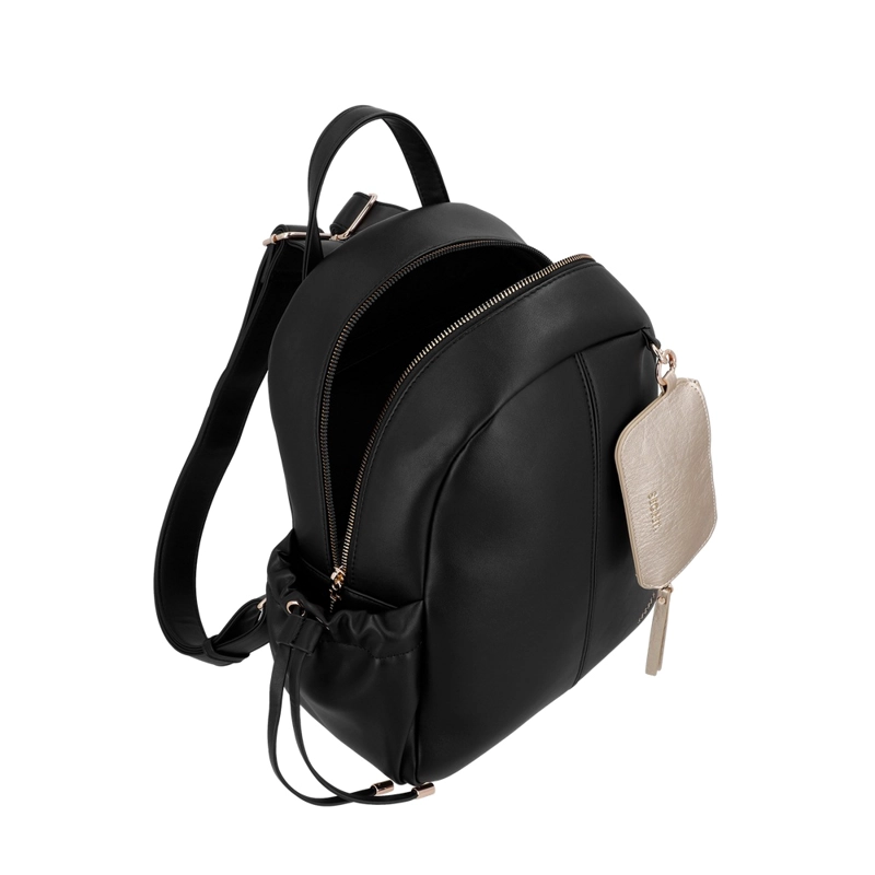 MOCHILA DE MUJER SECRET MALAGA SC7 GRANDE NEGRA - 4