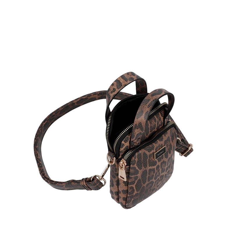 PORTACELULAR DE MUJER SECRET FLORIANA SC7 GRANDE LEOPARDO - 4