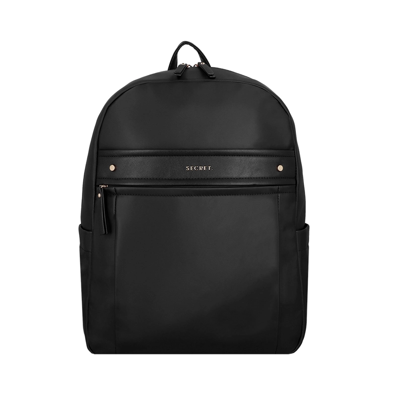 MOCHILA DE MUJER SECRET LONDRES SC7 GRANDE NEGRA - 1