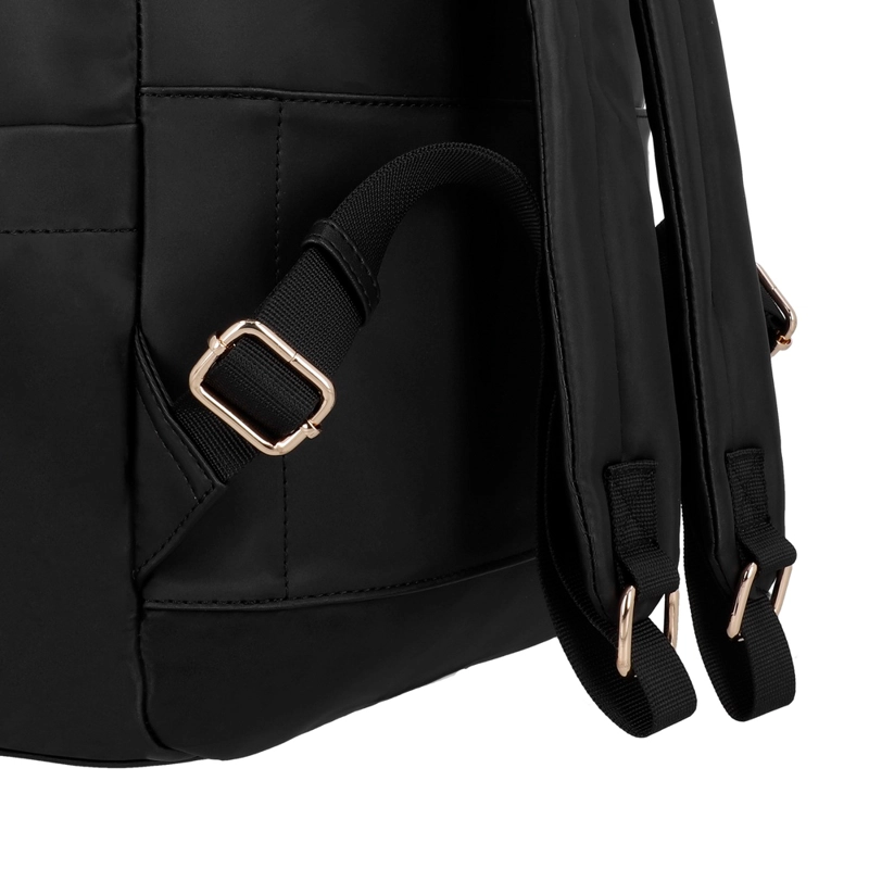 MOCHILA DE MUJER SECRET LONDRES SC7 GRANDE NEGRA - 5