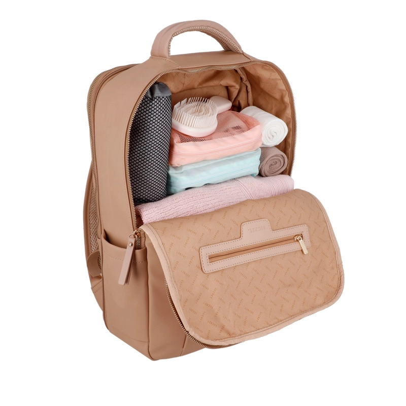 MOCHILA DE VIAJE 16' SECRET LONDRES SC7 EXTRA GRANDE BEIGE - 5