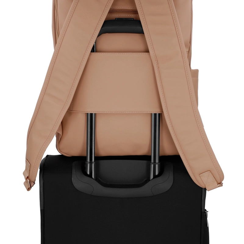 MOCHILA DE VIAJE 16' SECRET LONDRES SC7 EXTRA GRANDE BEIGE - 8