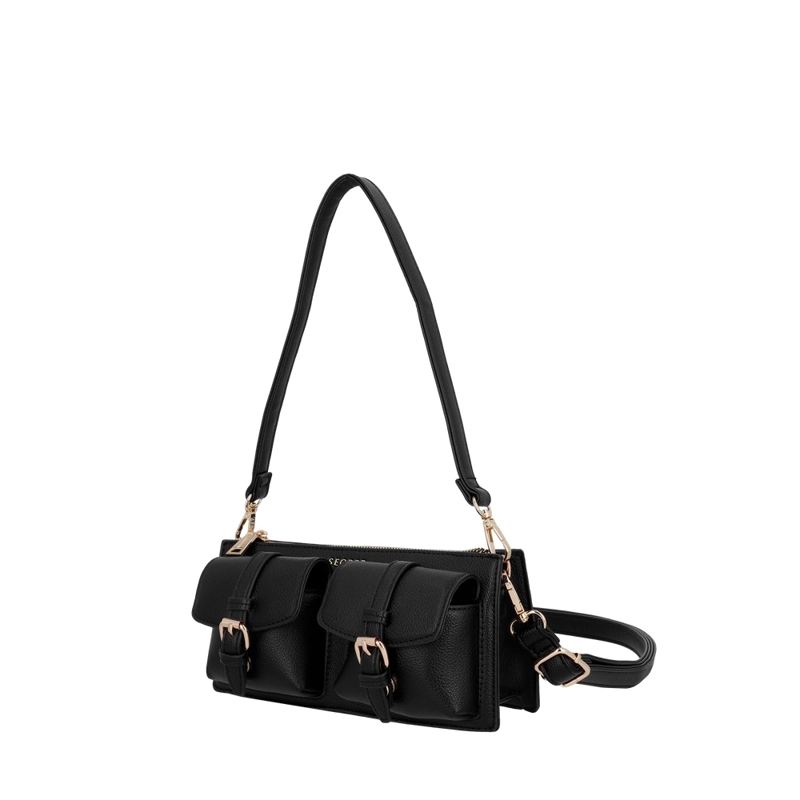 CARTERA BANDOLERA SECRET PORTUGAL SC7 MINI NEGRA - 2
