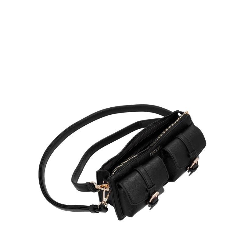 CARTERA BANDOLERA SECRET PORTUGAL SC7 MINI NEGRA - 4