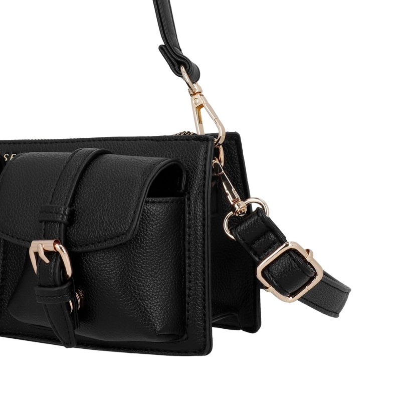 CARTERA BANDOLERA SECRET PORTUGAL SC7 MINI NEGRA - 5