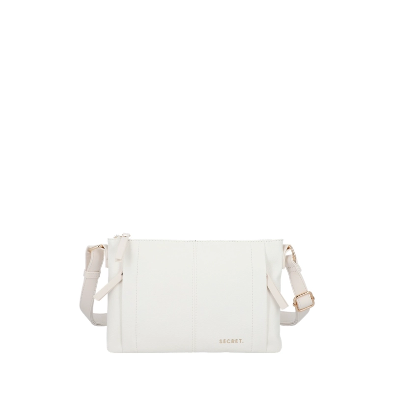 CARTERA BANDOLERA SECRET ALBURY SC7 PEQUEÑA BEIGE - 1