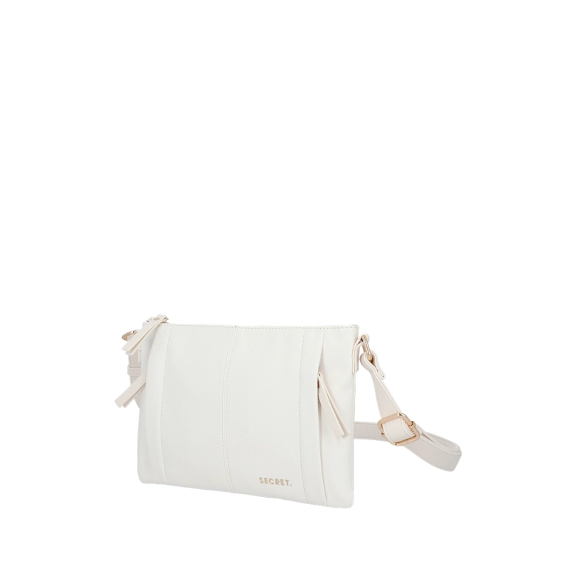 CARTERA BANDOLERA SECRET ALBURY SC7 PEQUEÑA BEIGE - 2