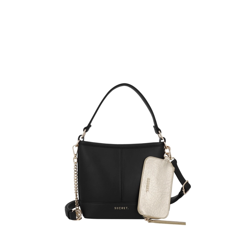 CARTERA BANDOLERA SECRET MALAGA SC7 MINI NEGRA - 1
