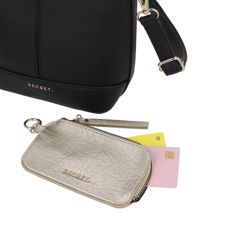 CARTERA BANDOLERA SECRET MALAGA SC7 MINI NEGRA - 7