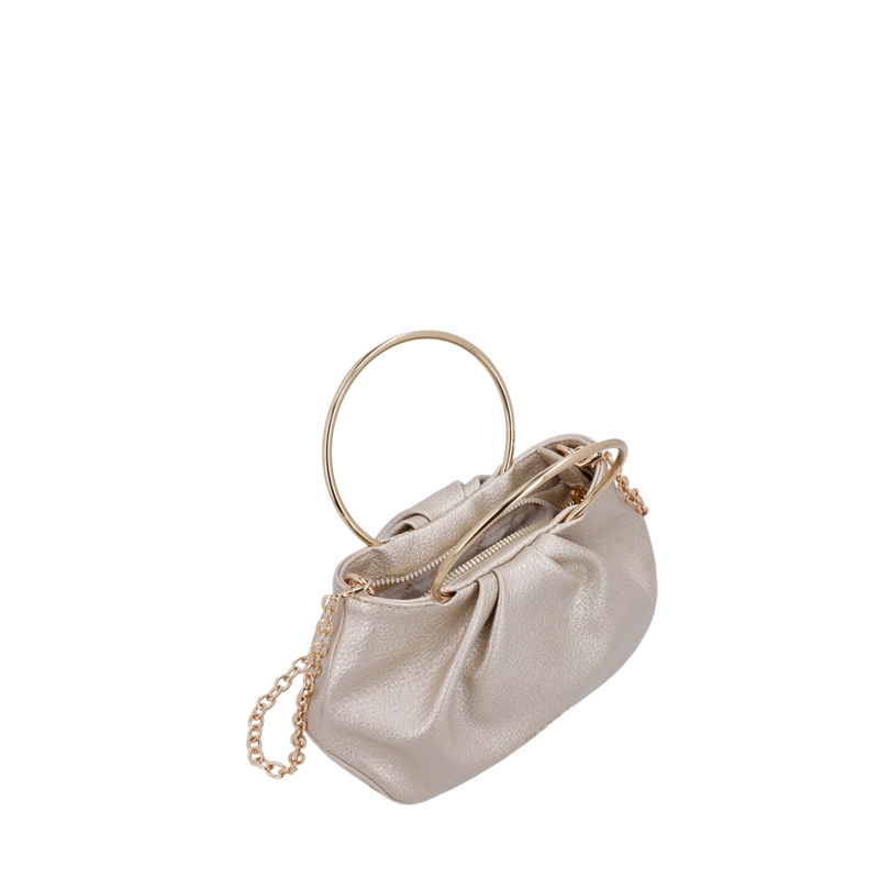 CARTERA DE FIESTA SECRET FETE SC7 MINI DORADA - 4