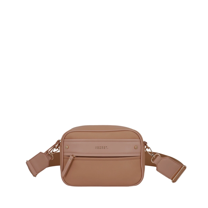 CARTERA BANDOLERA SECRET LONDRES SC7 PEQUEÑA BEIGE - 1