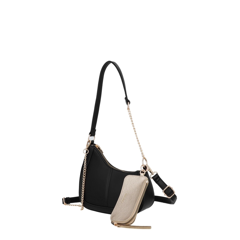 CARTERA BANDOLERA SECRET MALAGA SC7 PEQUEÑA NEGRA - 2