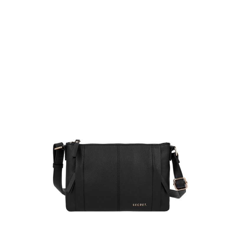 CARTERA BANDOLERA SECRET ALBURY SC7 PEQUEÑA NEGRA - 1