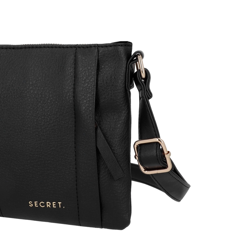 CARTERA BANDOLERA SECRET ALBURY SC7 PEQUEÑA NEGRA - 5