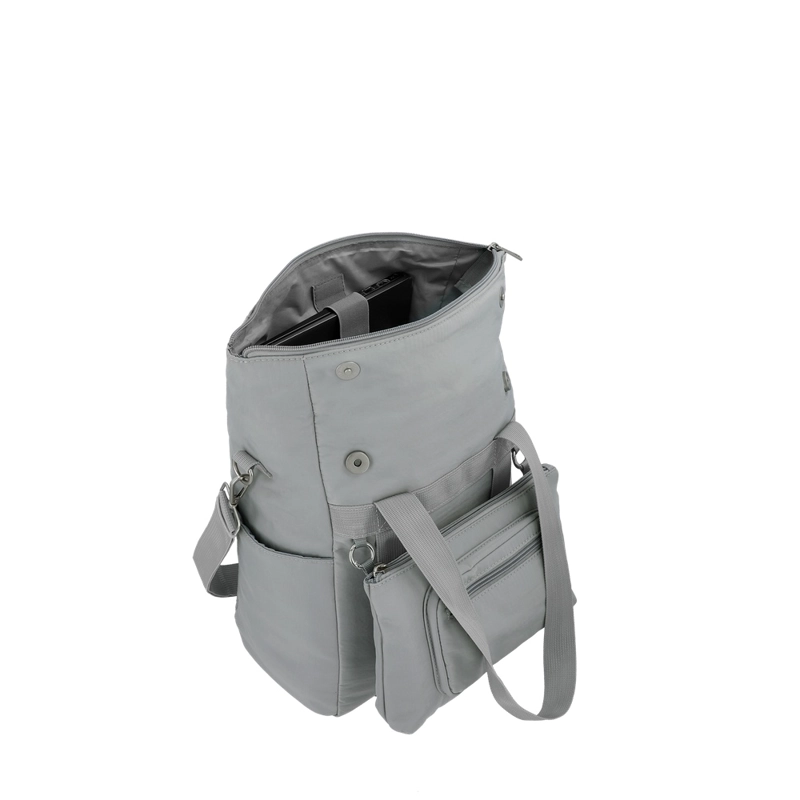 CARTERA TOTE BAG 14' XTREM MIZZY 6XT MEDIANA GRIS - 5
