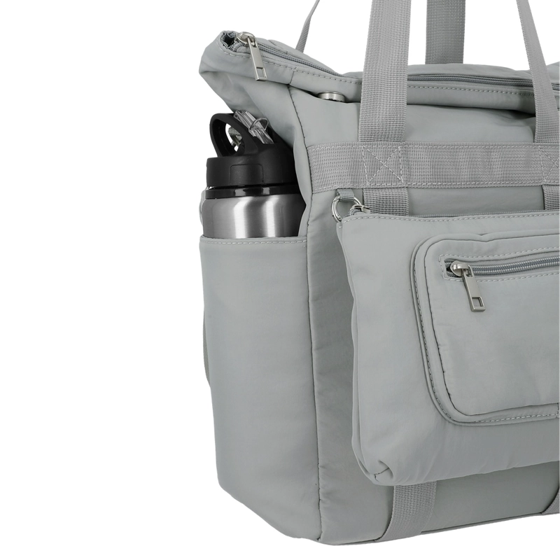 CARTERA TOTE BAG 14' XTREM MIZZY 6XT MEDIANA GRIS - 8