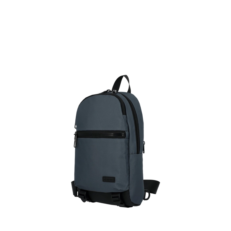 BOLSO CRUZADO XTREM ARLO 3XT MEDIANO GRIS - 2