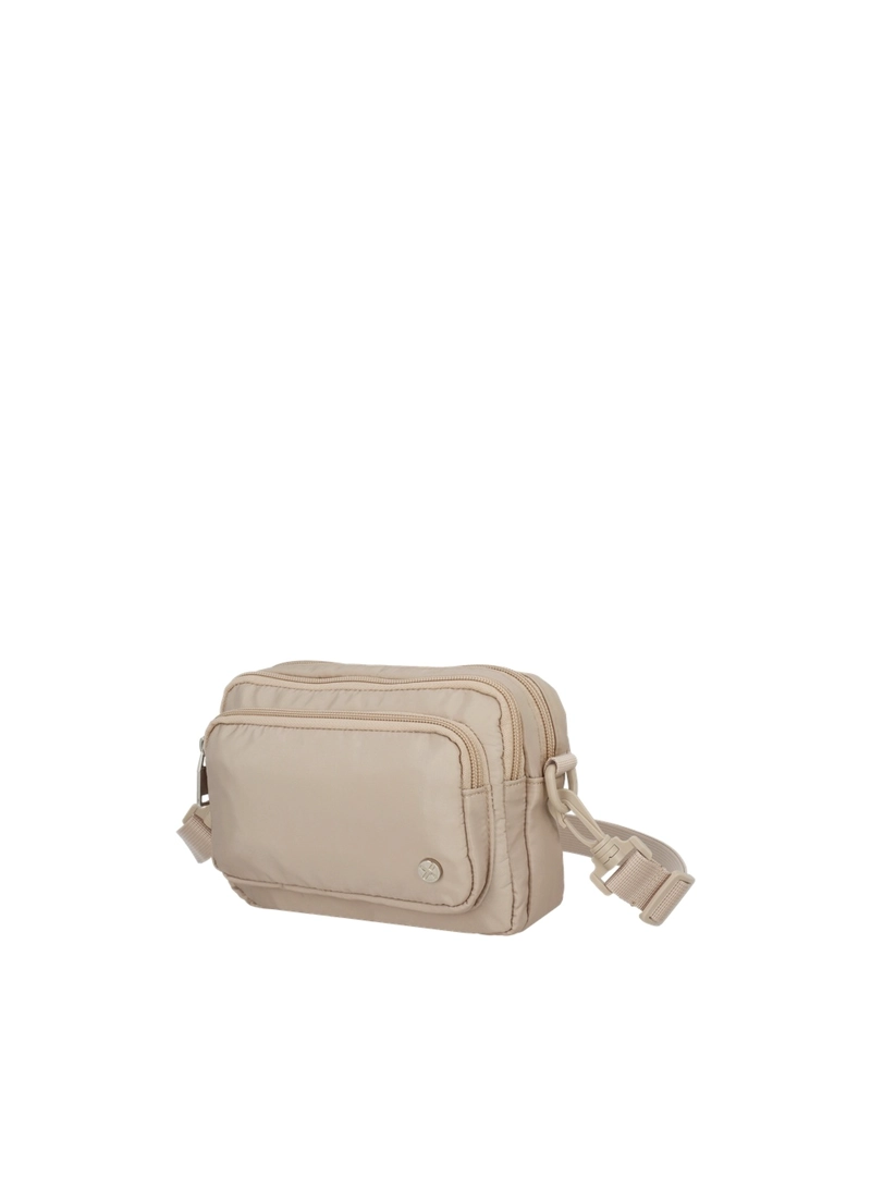 CARTERA BANDOLERA XTREM WEEKEND 3XT PEQUEÑA BEIGE - 2