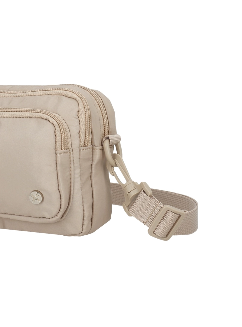CARTERA BANDOLERA XTREM WEEKEND 3XT PEQUEÑA BEIGE - 6