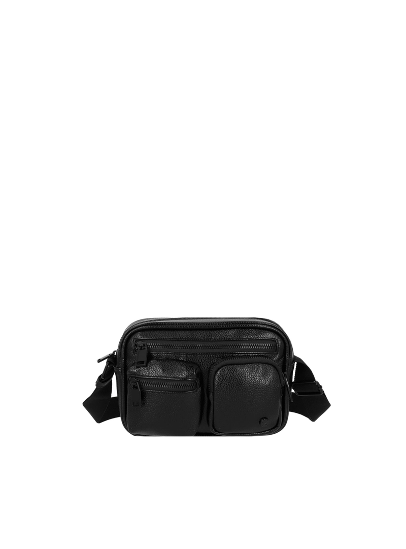 CARTERA BANDOLERA XTREM HAZEL 3XT PEQUEÑA NEGRA BRILLANTE - 1
