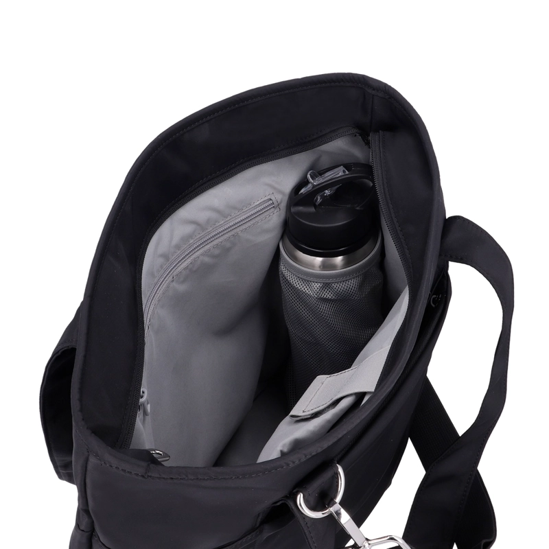 CARTERA TOTE BAG 14' XTREM VIOLET 6XT MEDIANA NEGRA - 8