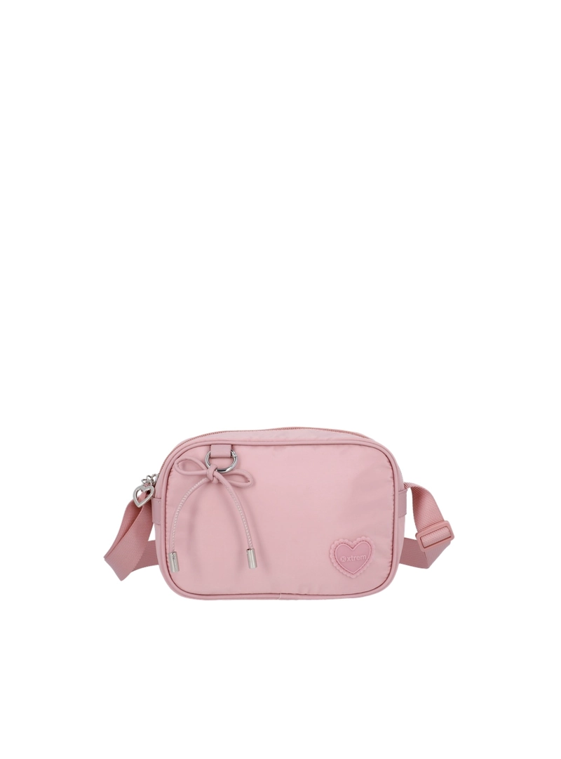 CARTERA BANDOLERA XTREM KAIA 7XT MEDIANA ROSADA - 1