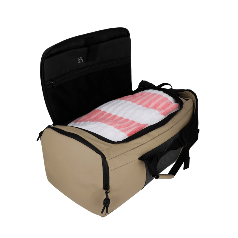 BOLSO DEPORTIVO DE HOMBRE XTREM MOUNTAIN 3XT GRANDE BEIGE - 4